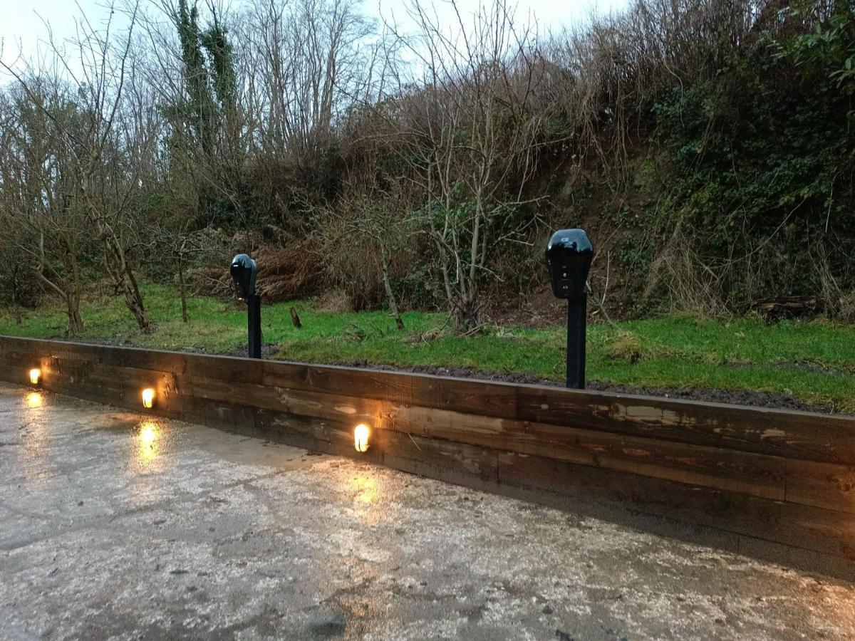 The West Wing At Eriviat Hall Hot Tub Henllan  外观 照片