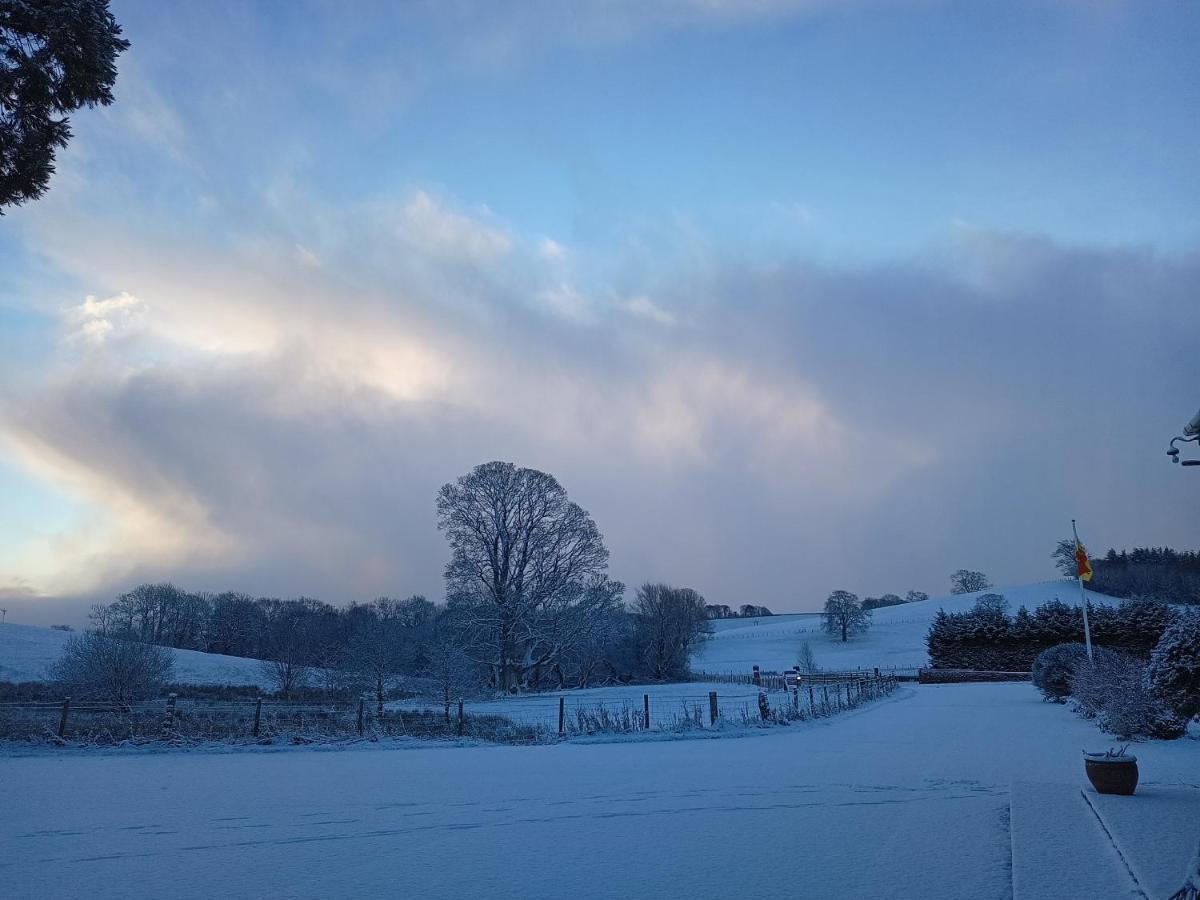 The West Wing At Eriviat Hall Hot Tub Henllan  外观 照片